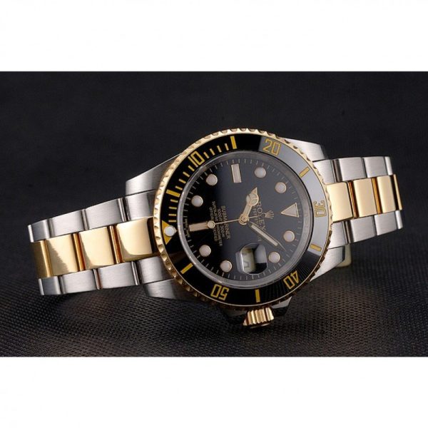 Superclone Rolex Submariner Replica PR16233BG 41mm Black Dial Luxury Automatic Men's Watch - Image 4