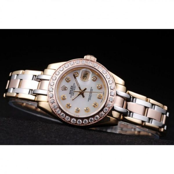 Rolex Datejust 28mm White Dial Luxury Replica RL42 High Quality Women's Watch - Image 7