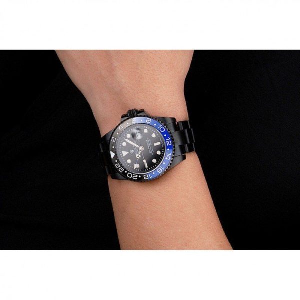 Rolex GMT-Master II Superclone Replica Luxury 41mm Black Dial High-Quality Watch - Image 10