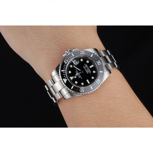Rolex Submariner Replica 35mm Black Dial Luxury Watch High Quality 1454153 - Image 10