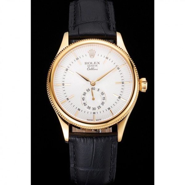 Rolex Cellini Superclone Replica 38mm White Dial High Quality Luxury Watch - Image 2