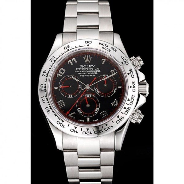 Superclone Rolex Daytona Replica 39mm Black Dial Luxury Watch for Men - Image 2