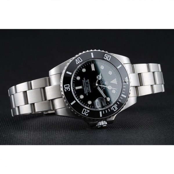 Rolex Submariner Replica 35mm Black Dial Luxury Watch High Quality 1454153 - Image 4