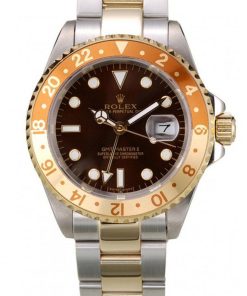 Rolex GMT-Master II Replica 40mm Black Dial Luxury Watch PR151515 High Quality