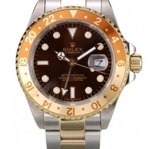Rolex GMT-Master II Replica 40mm Black Dial Luxury Watch PR151515 High Quality