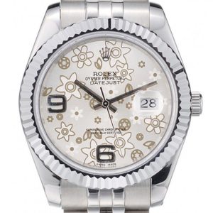 Rolex Datejust 41mm Silver Dial Replica Luxury Automatic Men's Watch - High Quality Waterproof Timepiece
