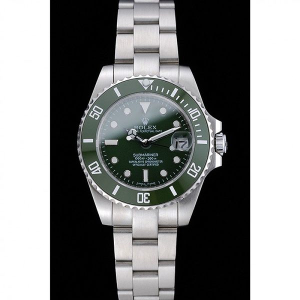 Rolex Submariner Replica 35mm Green Dial Luxury High Quality Watch 1454151 - Image 2