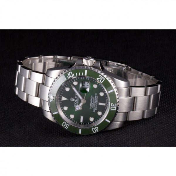 Superclone Rolex Submariner Replica Green Dial 40mm Luxury Men's Watch - Image 5