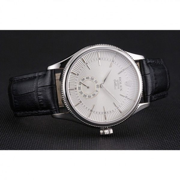 Superclone Rolex Cellini 38mm White Dial Replica - Luxury Automatic Men's Watch - Image 4