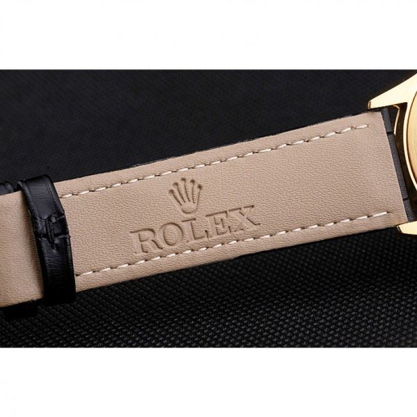 Superclone Rolex Cellini Replica 38mm Black Dial Luxury Watch for Men - Image 7