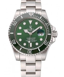 Rolex Submariner Replica 41mm Green Dial Luxury Automatic Men's Watch High Quality Waterproof 1454069