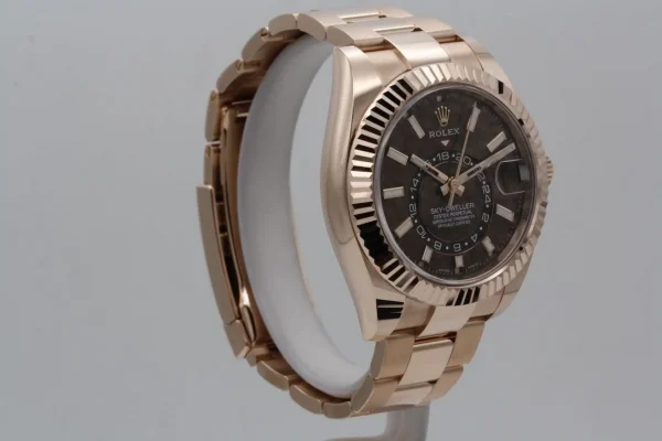 Rolex Sky-Dweller Replica 42mm Chocolate Dial 326935 Luxury High Quality Swiss Watch - Image 3