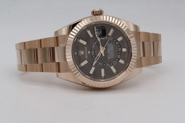 Rolex Sky-Dweller Replica 42mm Chocolate Dial 326935 Luxury High Quality Swiss Watch - Image 11