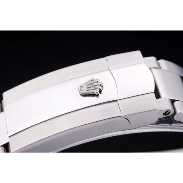 Rolex Datejust Replica 36mm Silver Dial Luxury Automatic Men's Watch - Image 6