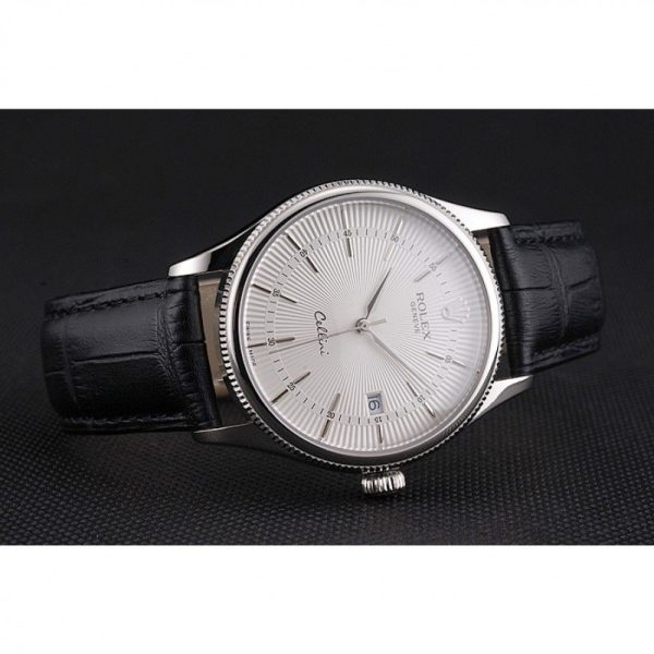 Rolex Cellini 38mm White Dial Superclone Replica Luxury Watch - High Quality Men's Timepiece - Image 4