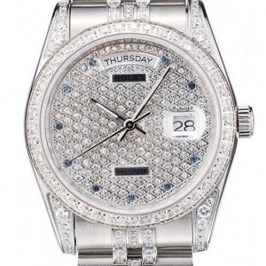 Rolex Day-Date 36mm Diamond Dial Replica Luxury High-Quality Watch