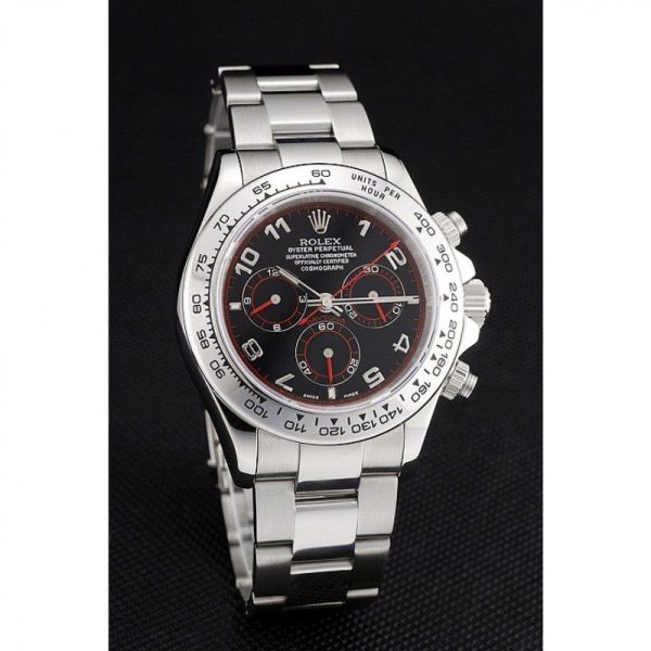 Superclone Rolex Daytona Replica 39mm Black Dial Luxury Watch for Men - Image 3