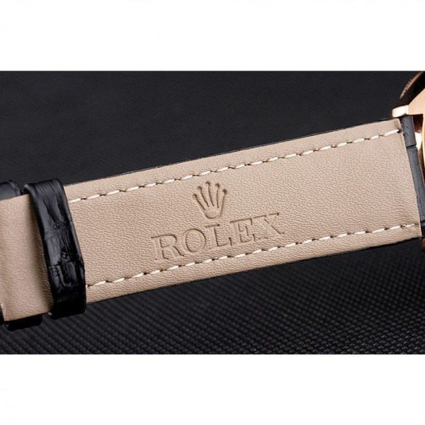 Rolex Cellini Superclone Replica 38mm Black Dial Luxury Watch - High Quality Timepiece - Image 7