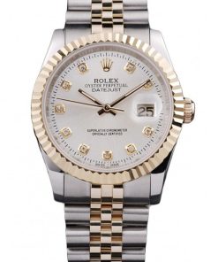 Rolex Datejust Superclone Replica 36mm White Dial Luxury Watch - High Quality Timepiece