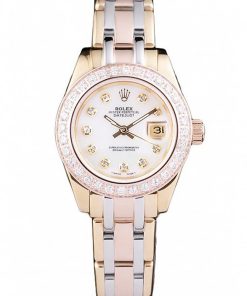 Rolex Datejust 28mm White Dial Luxury Replica RL42 High Quality Women's Watch