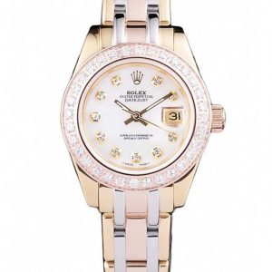 Rolex Datejust 28mm White Dial Luxury Replica RL42 High Quality Women's Watch