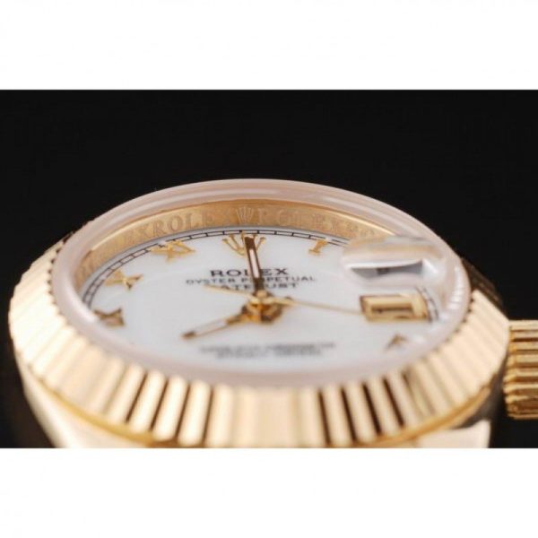 Superclone Rolex Datejust Replica 28mm White Dial Luxury High Quality Watch - Image 10
