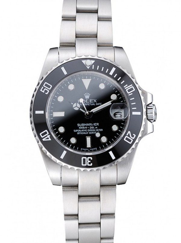 Rolex Submariner Replica 35mm Black Dial Luxury Watch High Quality 1454153